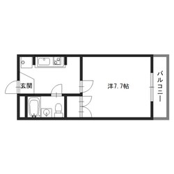 K・X御立の物件間取画像